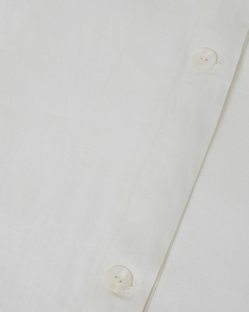 Bella Linen Duvet Cover - Milk