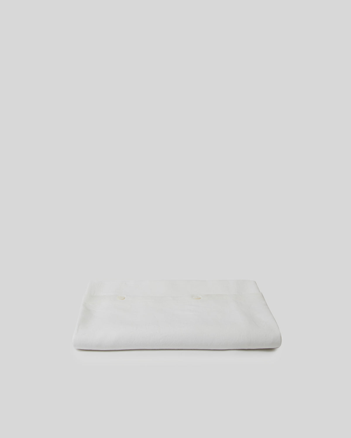 Bella Linen Duvet Cover - Milk