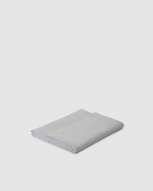 Bella Linen Duvet Cover - Glacier